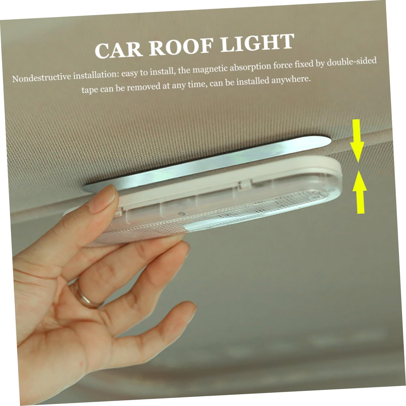 Car Reading Lamp Led Illuminating Ceiling Light Wireless Interior Car Lights Fit
