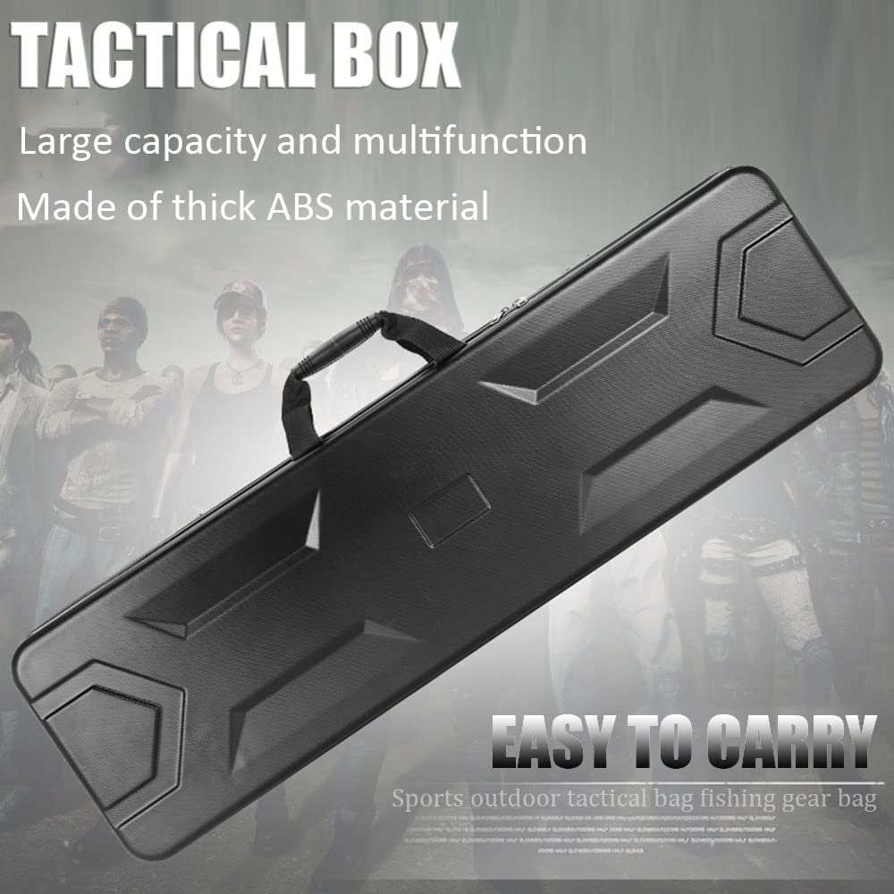 REMEK Rifles Fundas Rígidas Táctica, Estuche De Rifle Pistola Duro Ultra Protectora Bolsa Rígida para Rifle Armas Largas Almacenamiento Cajas Impermeable A Prueba De Golpes Protector