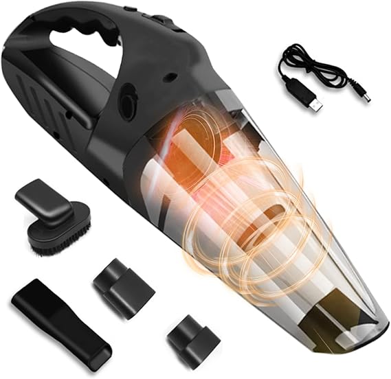 Handheld Vacuum Cleaner Cordless Rechargeable, Portable Handheld