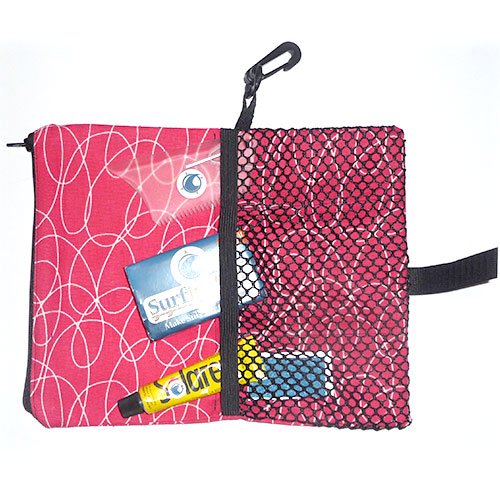 SurfivalKit-Mini - Surf Accessory Travel Kit (Pink)