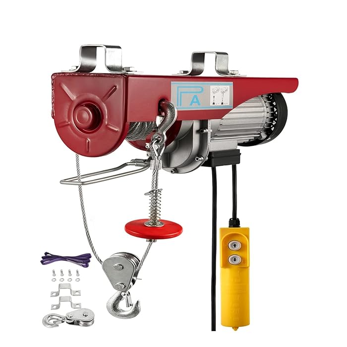 Buy Engine Hoist Electric Hoist Winch Cable Lifting Engine Crane Remote Control Wire Hoist For