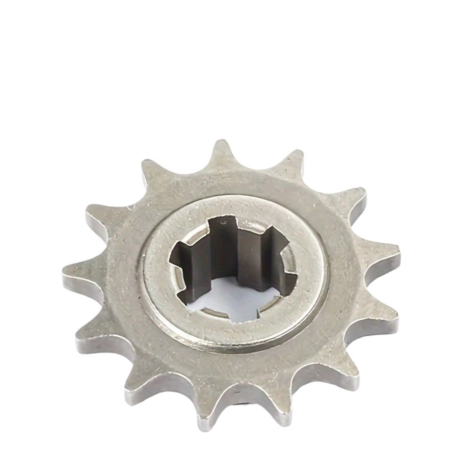 NKURTPC Motorcycle Sprocket Front Gearbox Sprocket T8F 11T 13T 14T 17T 20T Small Sprocket Fit For 47cc 49cc Motorcycle(T8F 13T)