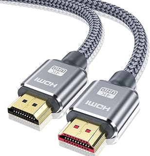 Long HDMI Cable 15meter, 4K HDMI Lead-Snowkids Ultra High Speed 18Gbps HDMI 2.0 Cable 4K@60Hz, 3D Support, Ethernet Function, Video 4K UHD 2160p, HD 1080p, 3D - (for Fire TV, for PS3/4, for Netfilx)