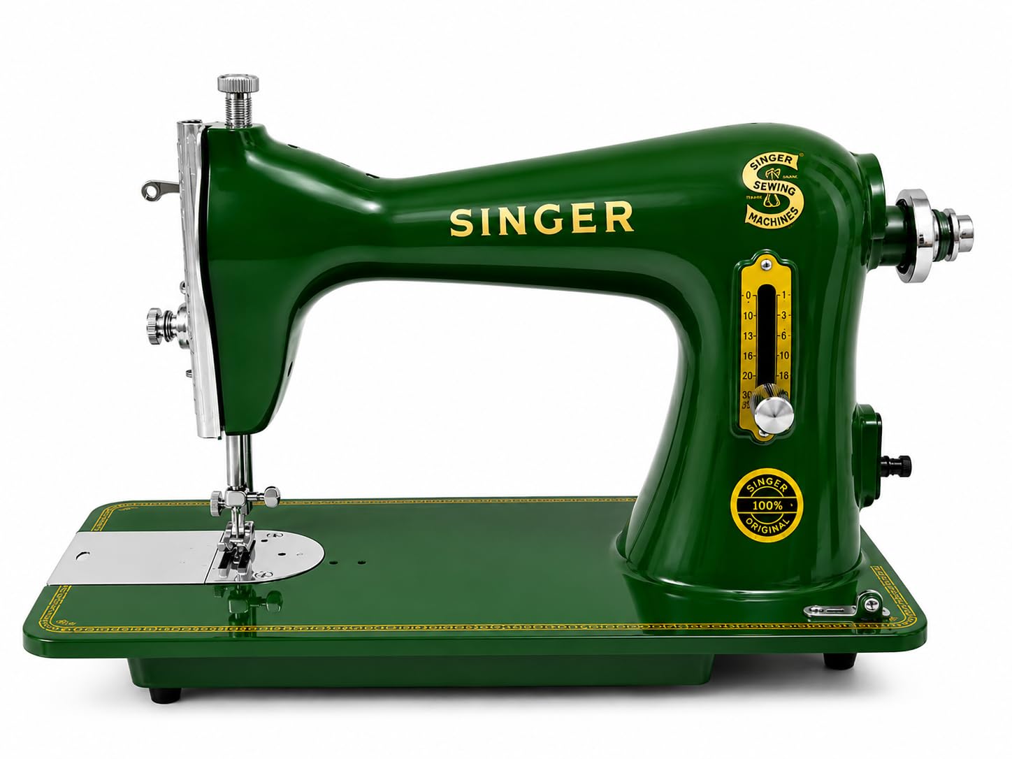 SINGER Tailor Deluxe Compact Sewing Machine Head Only Manual Stitching Machine-picture-18