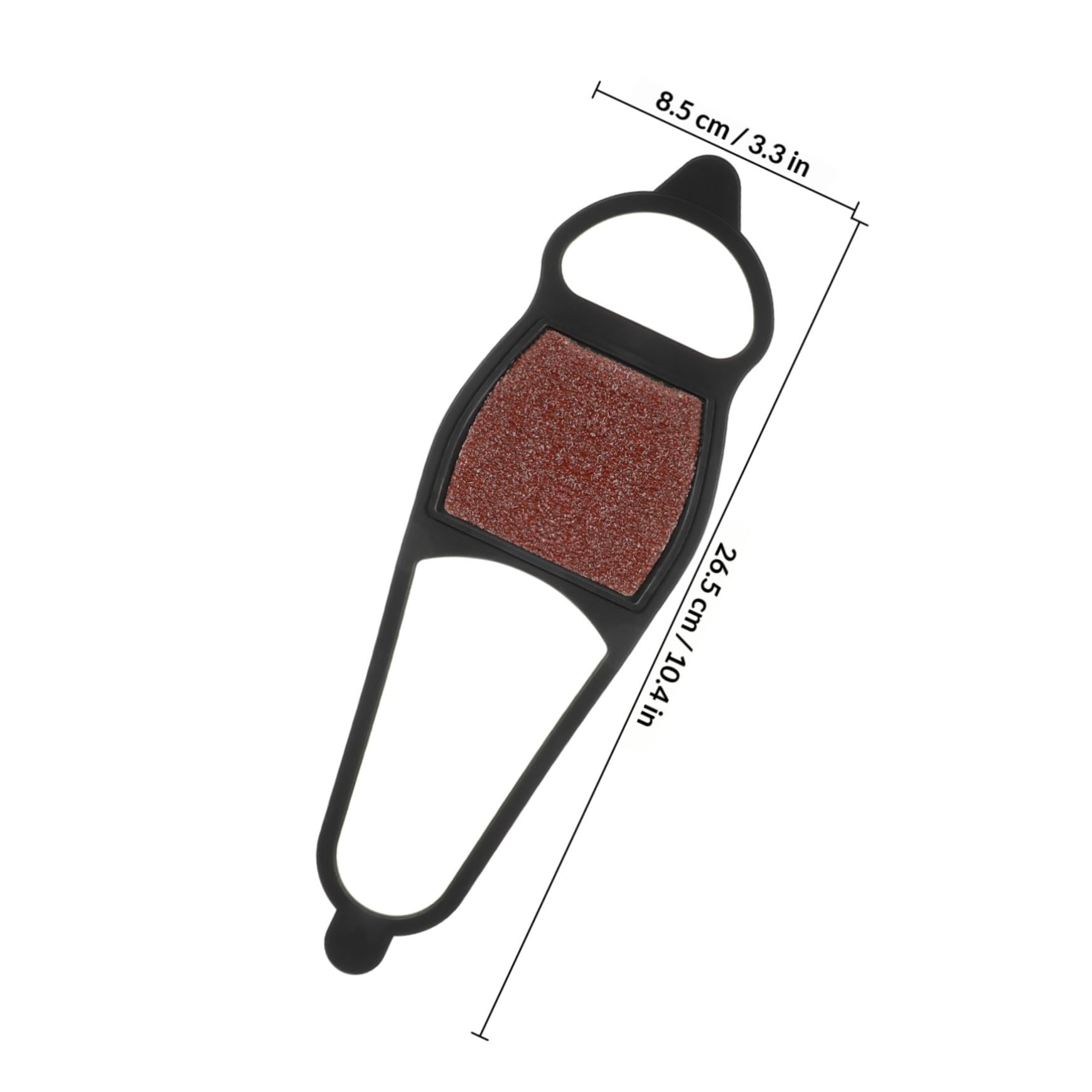 VANZACK Crampons Antidérapants Chaussures Hiver Caoutchouc Résistant Semelle Rugueuse Couverture Glisse pour Randonnée et Glace Unisexe et Compact