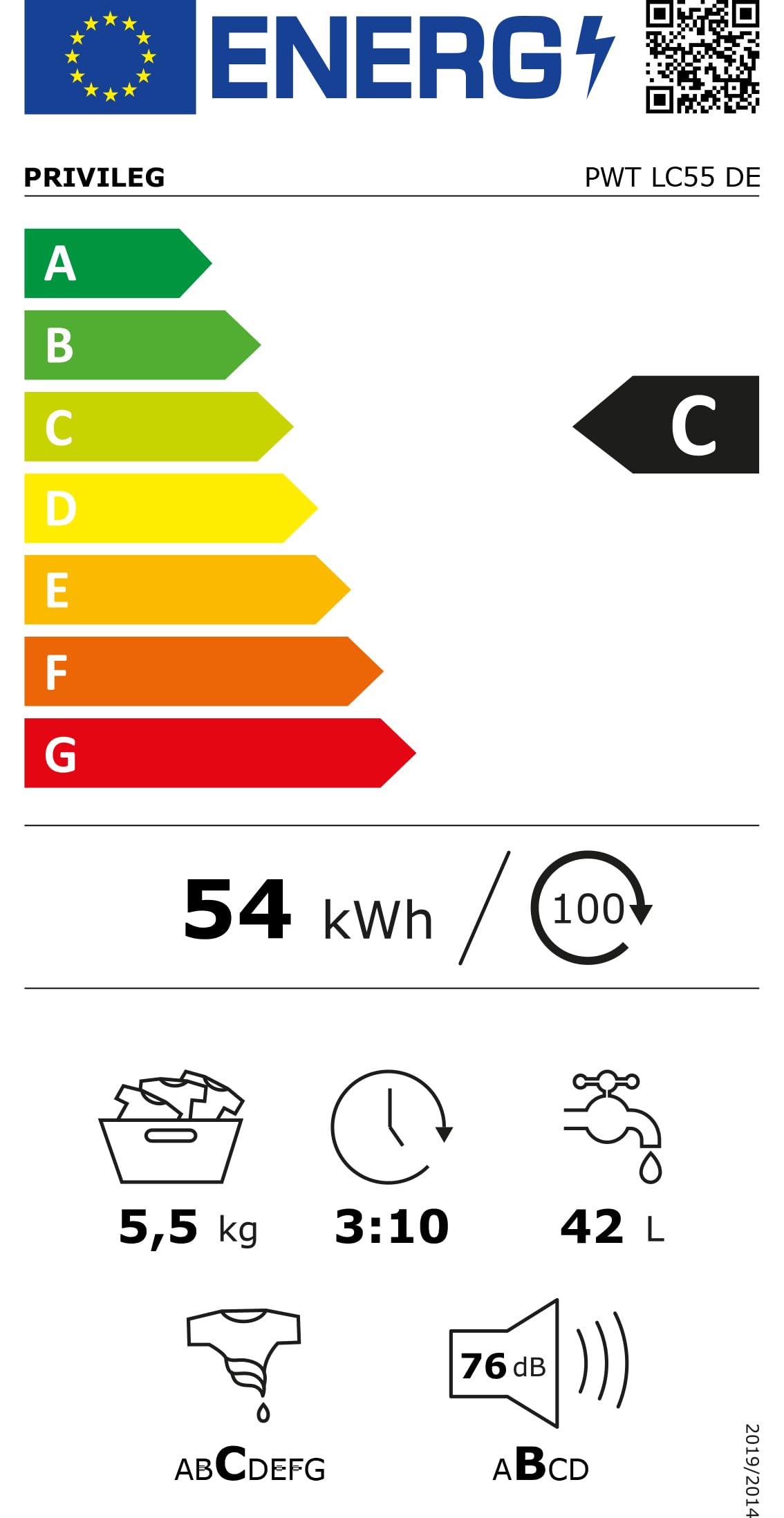 Bauknecht PWT LC55 DE Waschmaschine-Toplader/Turn&Go – wäscht mit nur einem Handgriff bei 30 °C in 45 Minuten/Rapid Wash–5 kurze Zyklen unter 59 Minuten/Extra Waschen–für hartnäckige Flecken