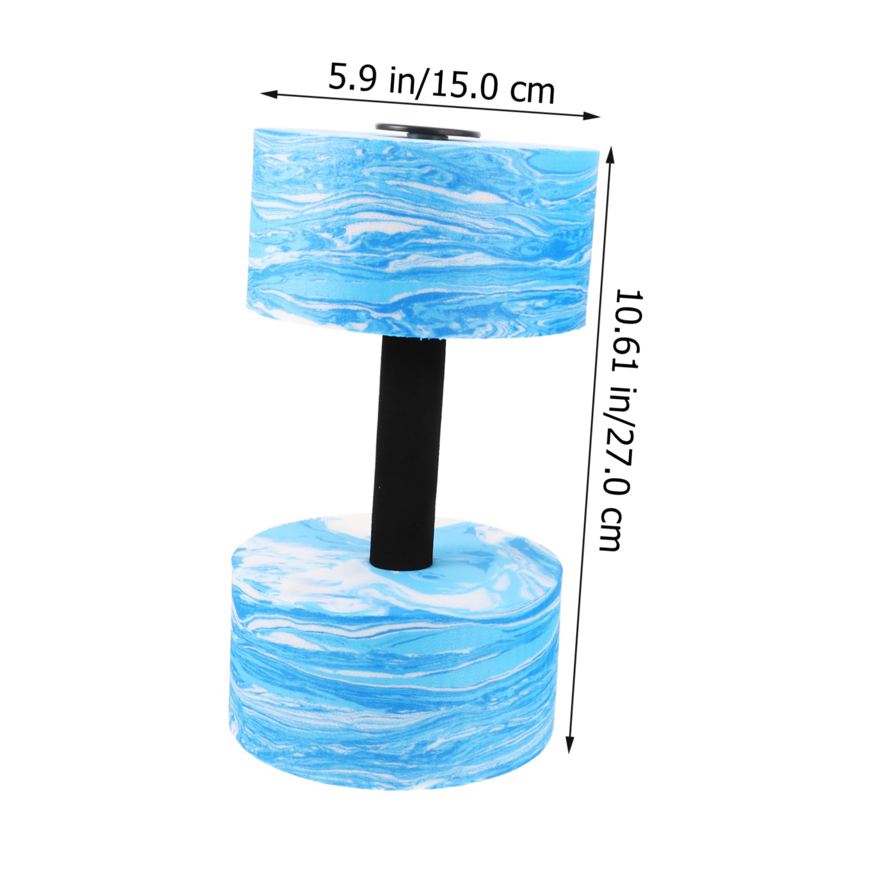 UPKOCH 2 Pezzi Manubri per Piscina Esercizi per Acquatici per Manubri d'Acqua Manubri in Schiuma Manubri per Nuoto Manubri per Acqua Pesi Portatili Forma Bilancieri per Acqua Pesi