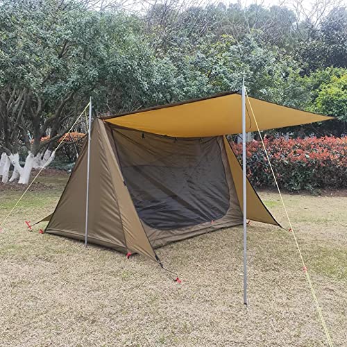 Carpa portátil para camping para dos personas sin varillas miniatura 3