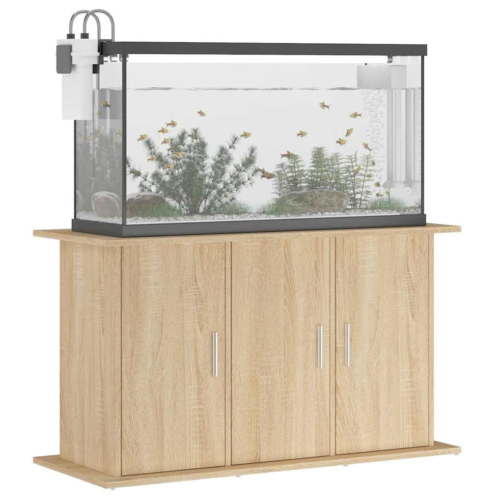 Generico Supporto Acquario 101x41x58 cm Legno Multistrato Rovere Sonoma,Supporti per acquari