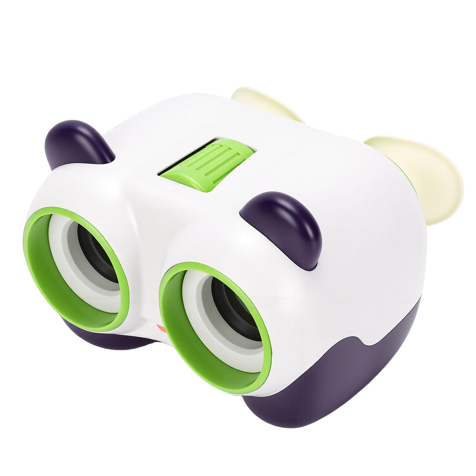 Luocute Prismáticos para Niños y Niñas, Lente óptica con Diseño de Panda