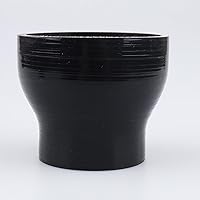 Vista 8 de AC PERFORMANCE ID 4" a 3.75" (4.016 in a 3.740 in) Reductor recto, longitud 4" (100mm), 4 capas reforzadas, manguera universal de silicona pura Negro