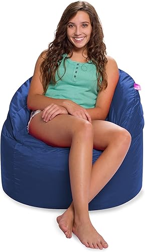 Miniatura 15 de Posh Creations Puf estructurado cómodo para jugar, leer y ver la televisión, Malibu Lounge, tela de lona para colorear, criaturas Criaturas de tela