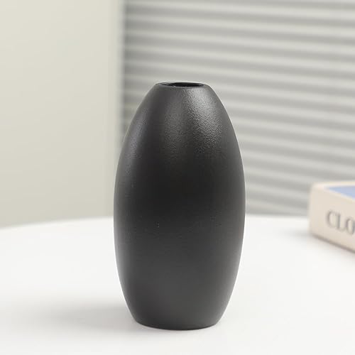 Miniatura 6 de Juego de 3 jarrones de cerámica, pequeño jarrón decorativo floral para centros de mesa, mini jarrón de flores para decoración del hogar, granja,