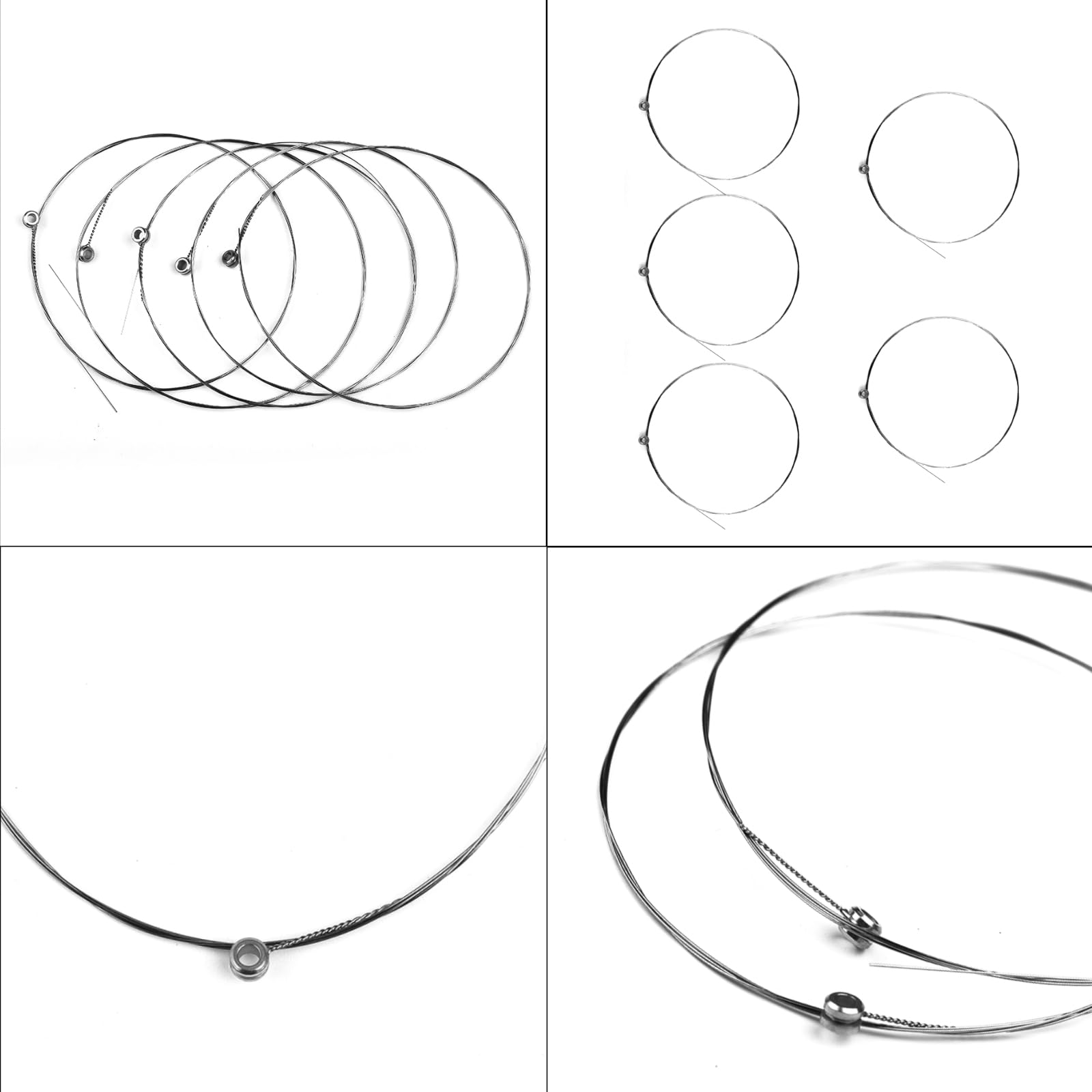 5 Pcs Guitar Strings, Acoustic Guitar Accessories .012 Guitars Top Strings For Classical Guitar Coated Single Guitar Strings Acoustic Bass Gauges