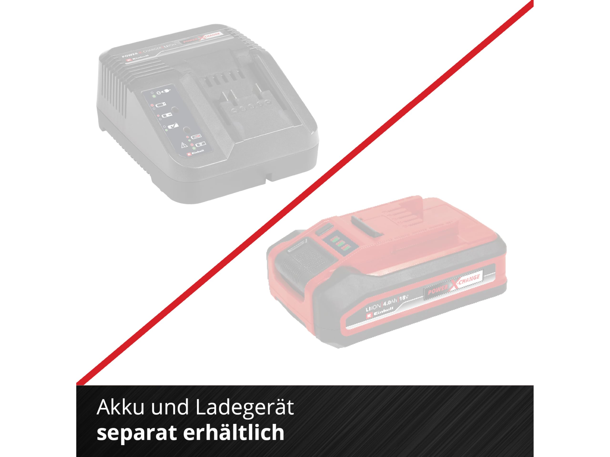 Einhell Profesjonalny bezprzewodowy młot niszczący TP-DH 18/4 Li BL-Solo Power X-Change (18 V, bez węgla, 4J, SDS-Plus, ciągły bieg, z dłutem ostrym i dłutem płaskim + walizka, bez baterii)