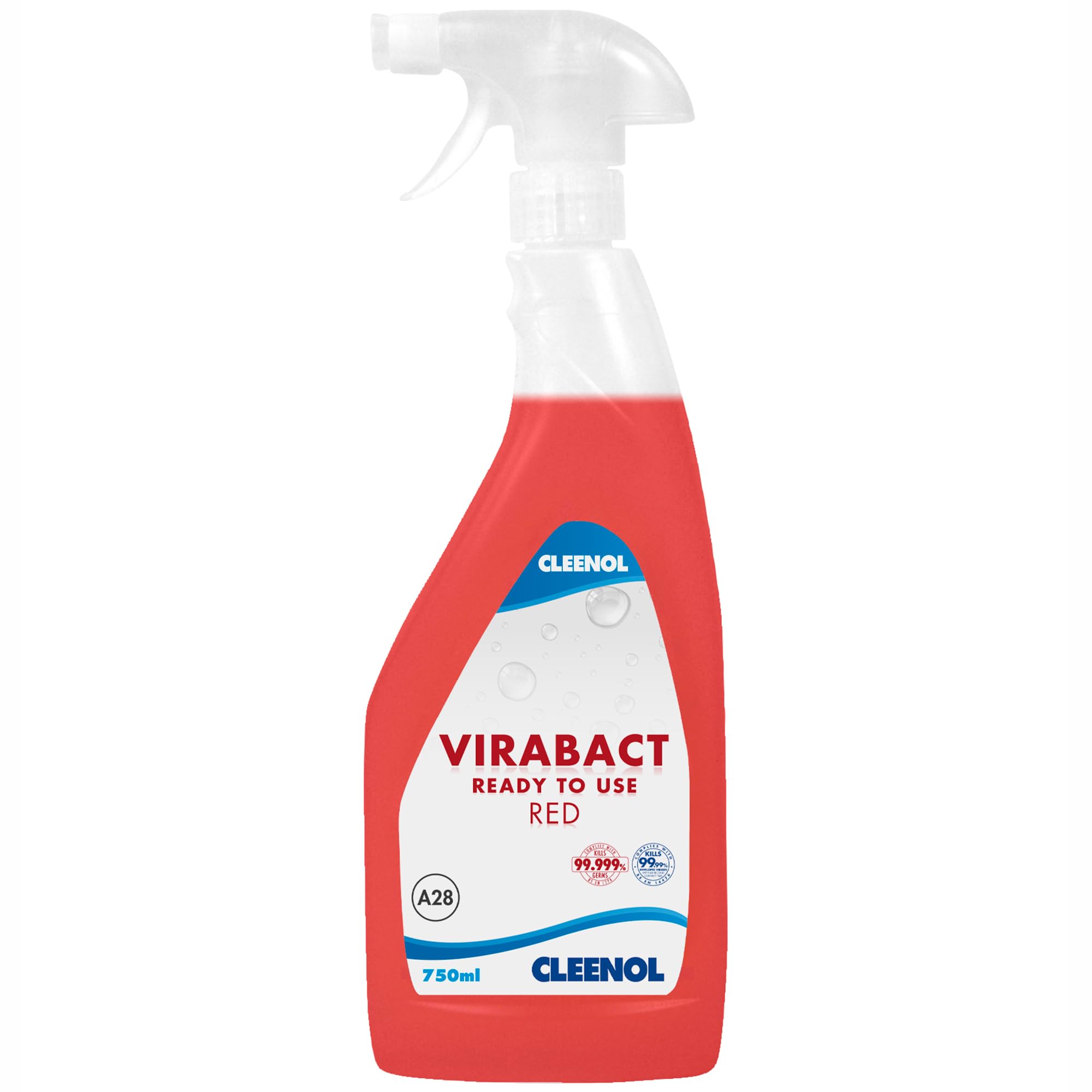 Cleenol Virabact Ready to Use Red - 1x750ml
