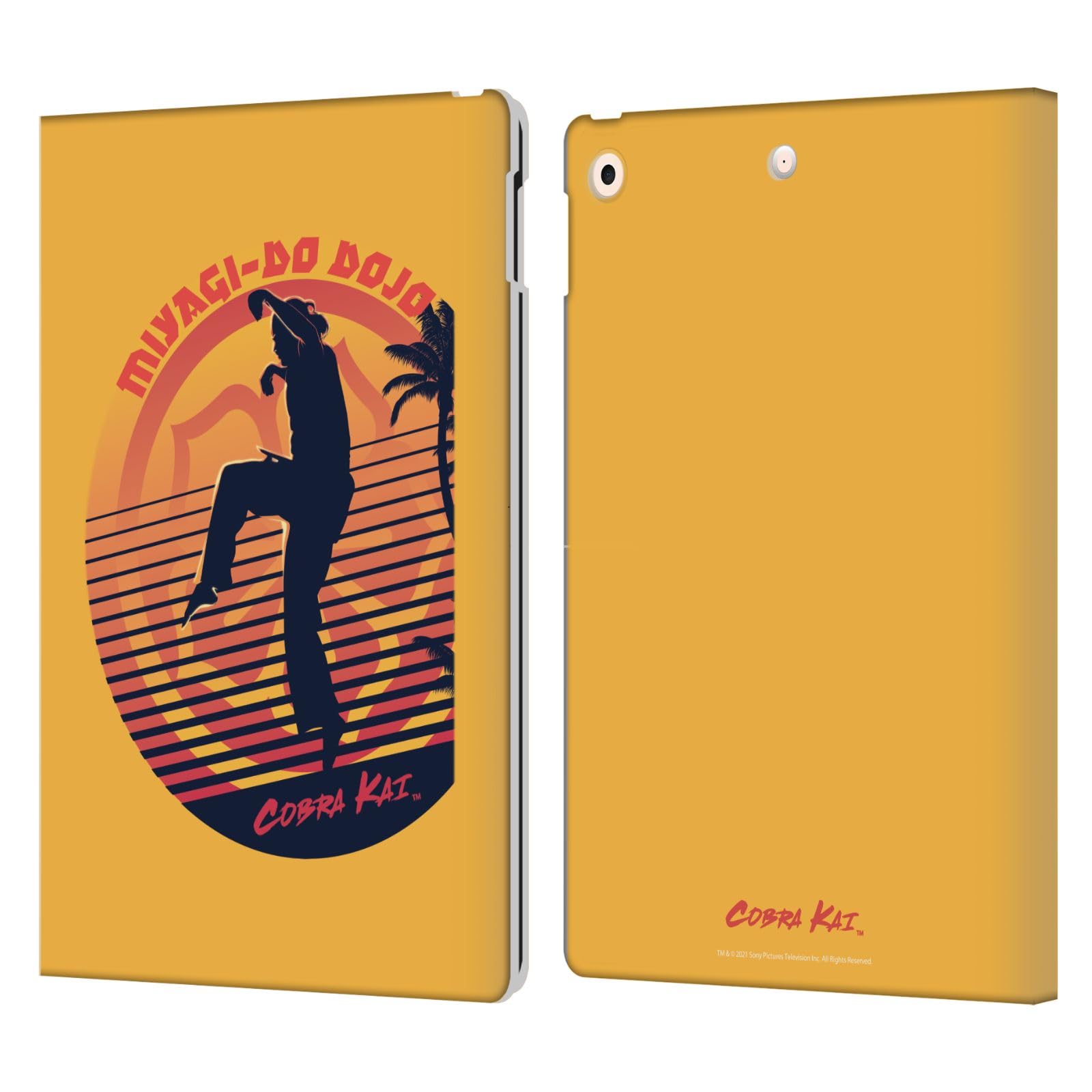 Housse cuir iPad 10.2 Cobra Kai Miyagi Do finition premium et antichoc