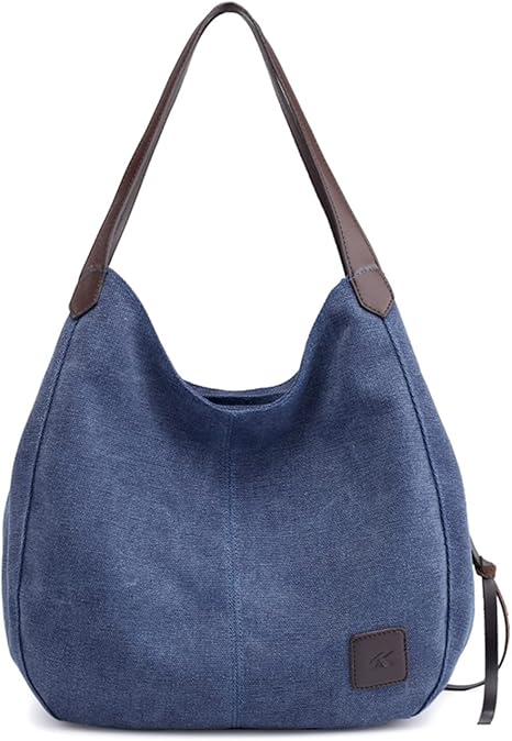 Schoudertas dames tassen schoudertassen vrouwen donkerblauw large arri