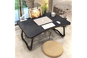 Foldable Homework Table, Portable Lap Desk
