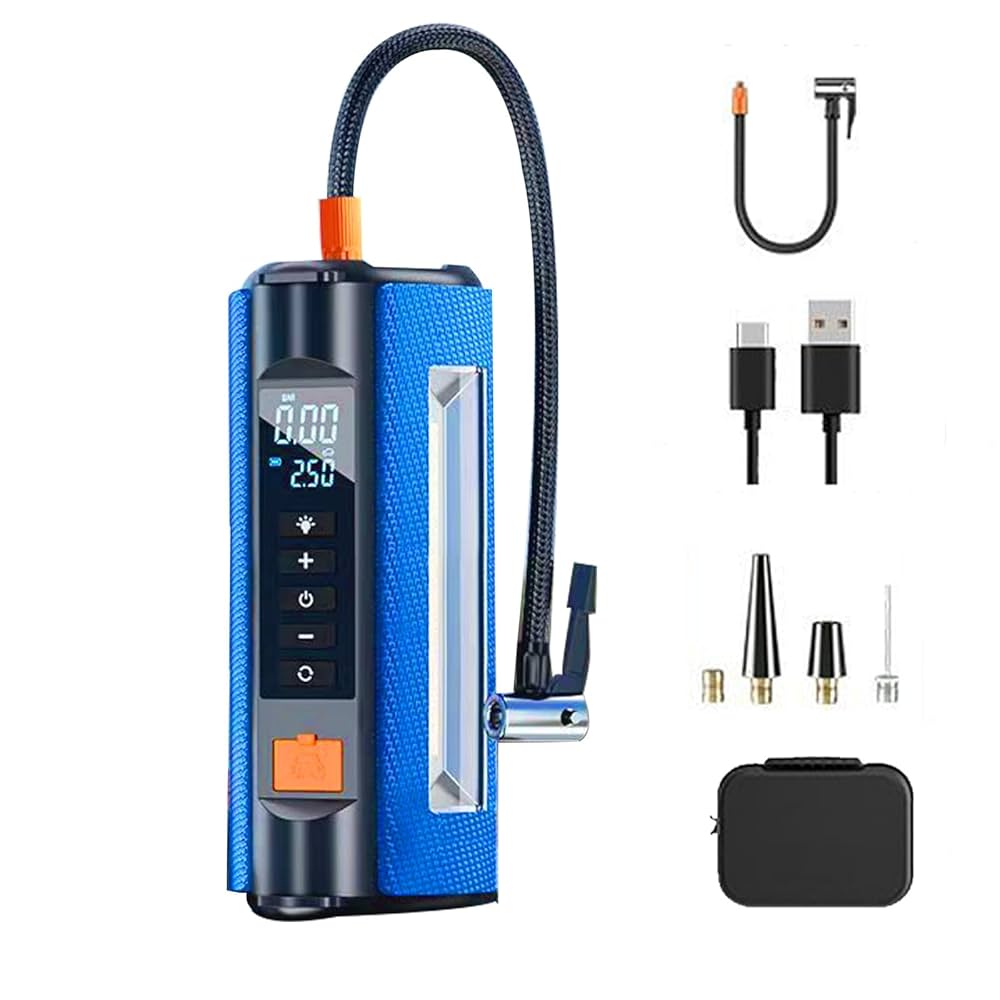 スマート　電動空気入れ 　KUUKIIRE Amazon | 空気入れ 電動 スマート【2023新登場】 6000mAh 150PSI