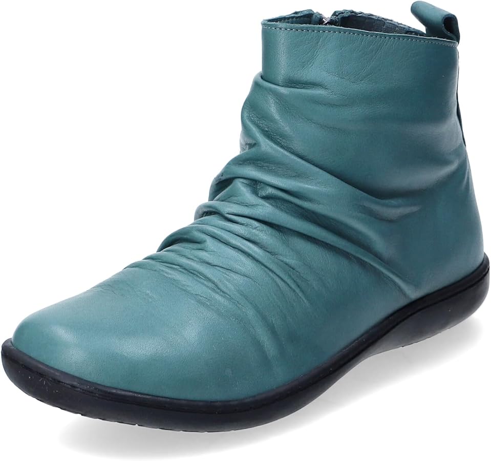 Zapatillas Piel Mujer Zapatillas Andrea Conti 349615 Para Mujer - Cuero Elegante Zapatillas Cremallera