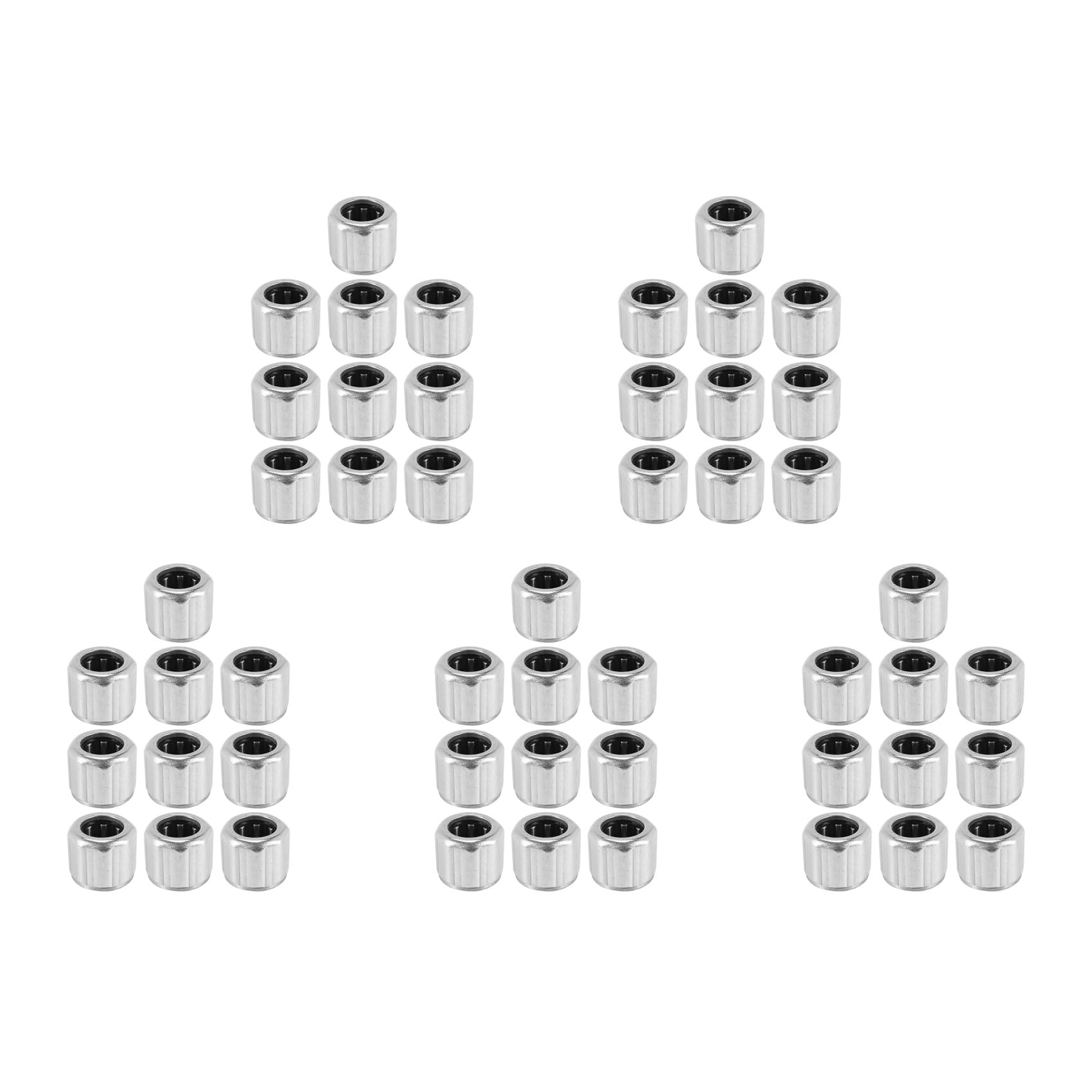 Ctrlzs 50Pcs Needle Bearing Hf081412 Outer Ring Octagon One-Way Needle Roller Bearing 8X14x12mm For Manufacturing Industry