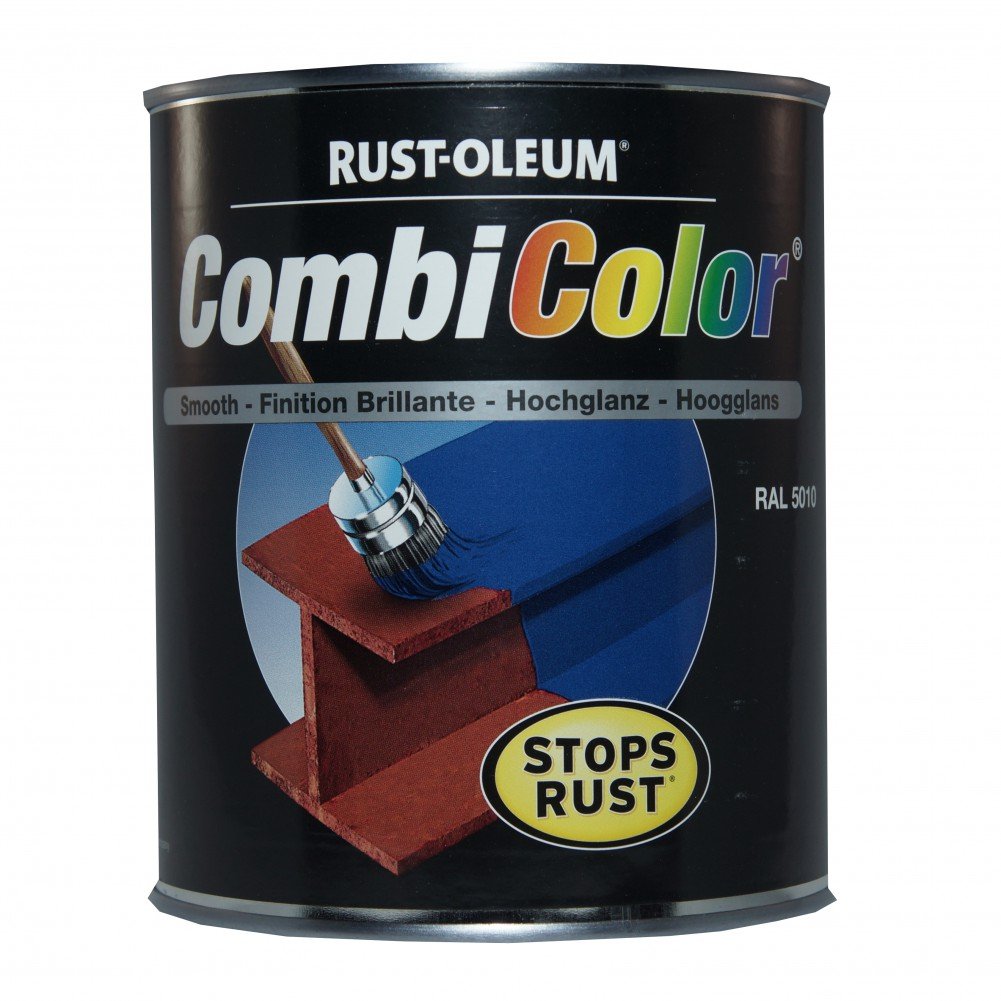 7326.0.75 Combicolor Original, Superior Metal Protection, Direct To Rust, Gentian blue-RAL 5010