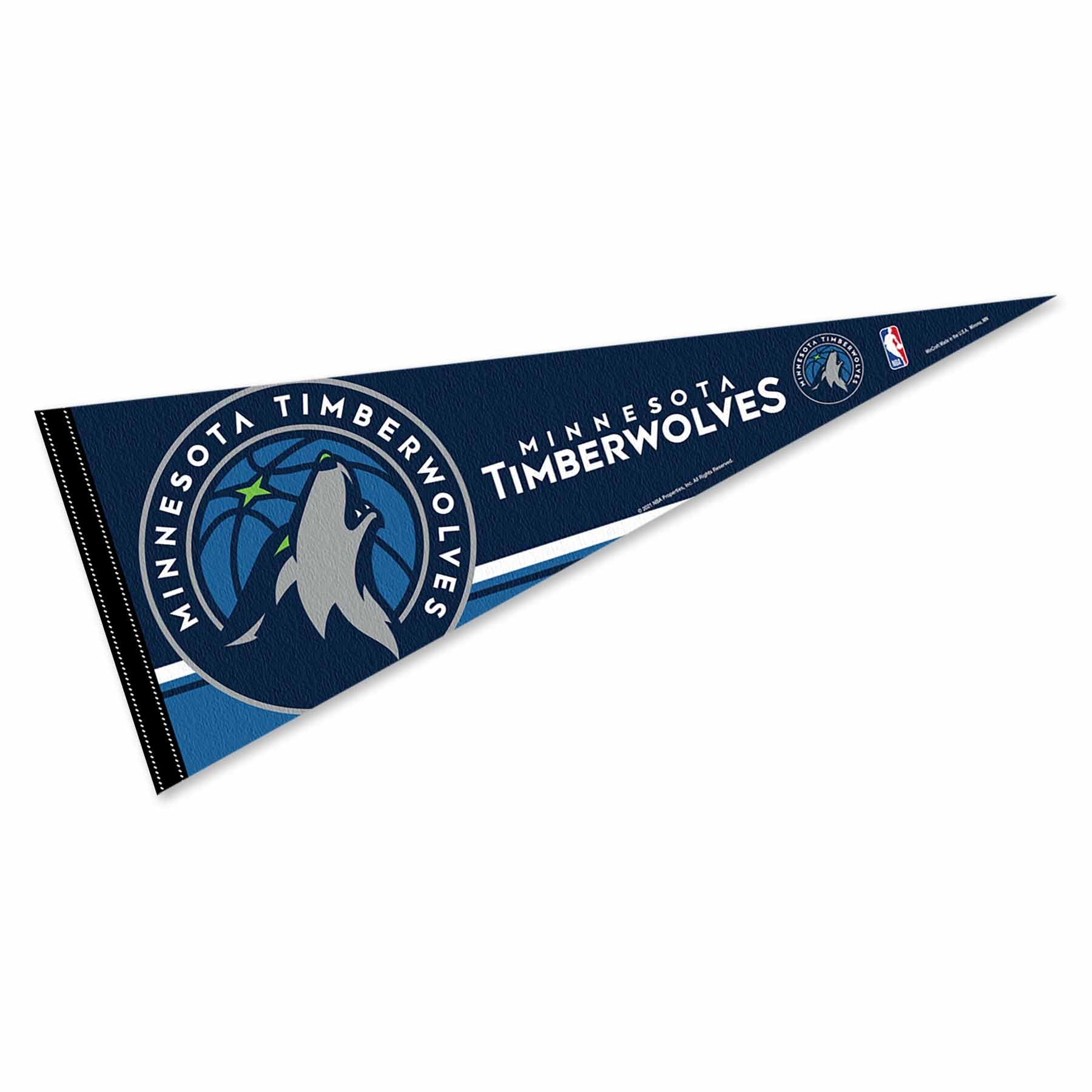 Wincraft Minnesota Timberwolves Pennant Full Size 12" X 30"