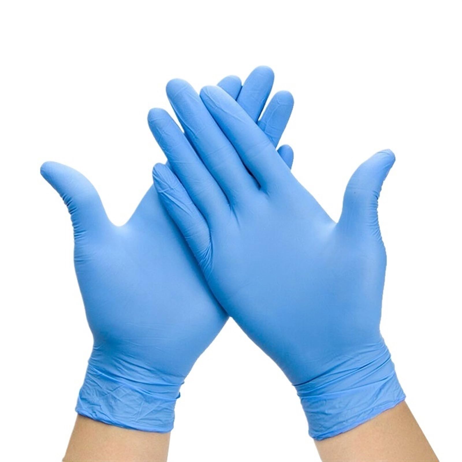 saubere Handschuhe, 50/100 Stück Arbeitshandschuhe, geeignet for Geschirrspülen, Küche(Blue 100pcs,L)