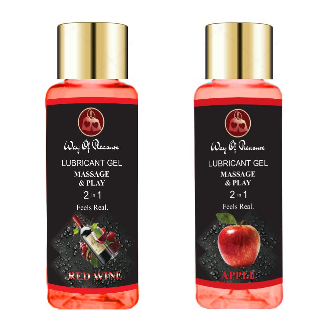 Apple & Redwine Water Washing Based Gel With Two Different fragrance Pack Of 2-image-49