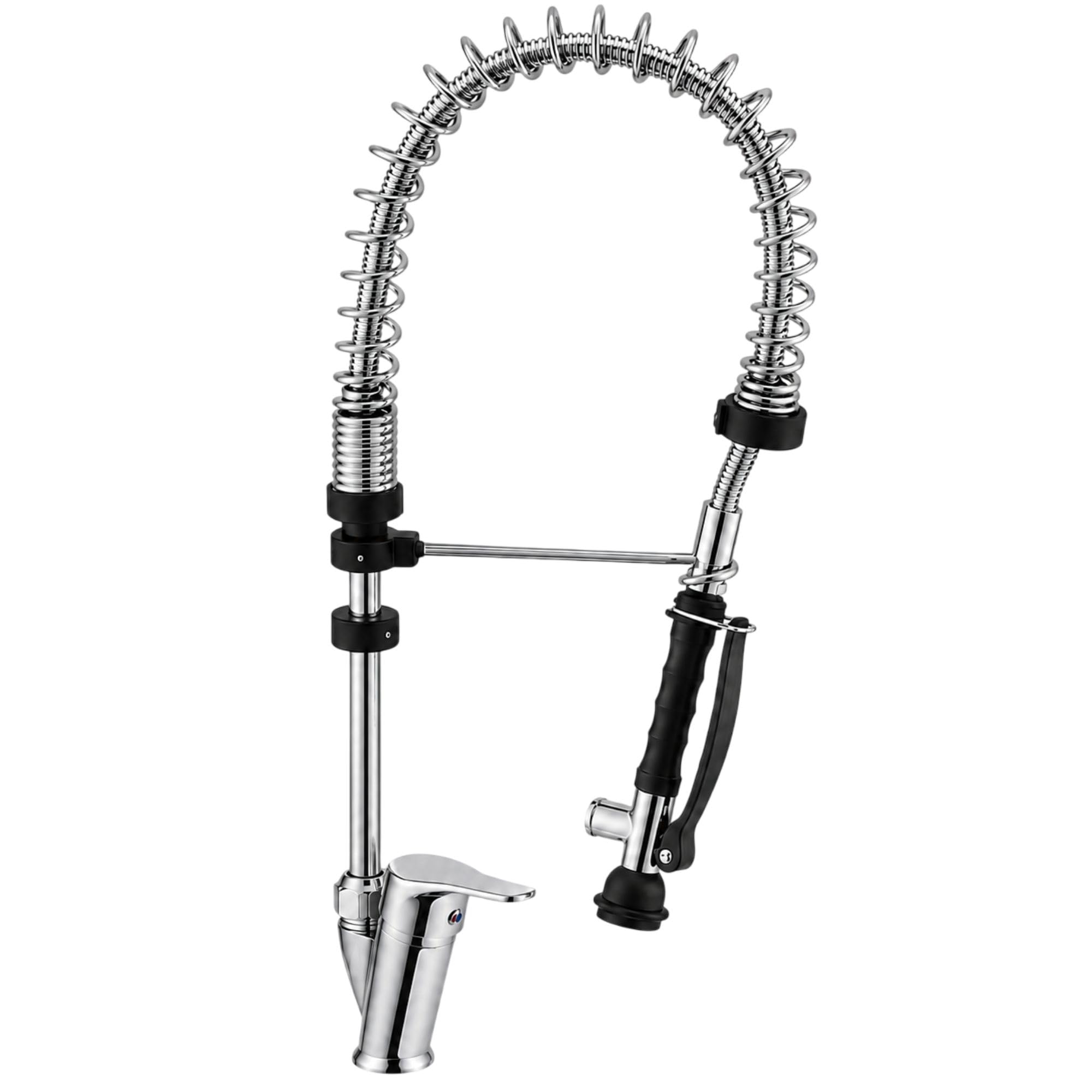 BE-GASTRO® | Alcachofa de cocina profesional, 60 cm | Grifo de gastronomía, grifo para fregadero de cocina, grifo de cocina, 1/2 pulgadas, grifo de gastronomía, grifo de ducha