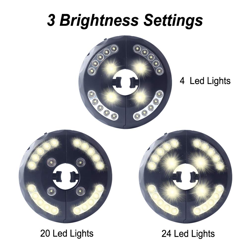 chinly patio umbrella light warm Amazon.com: CHINLY Patio Umbrella Lights Warm White 24LEDs 3 Level Dimming  Modes