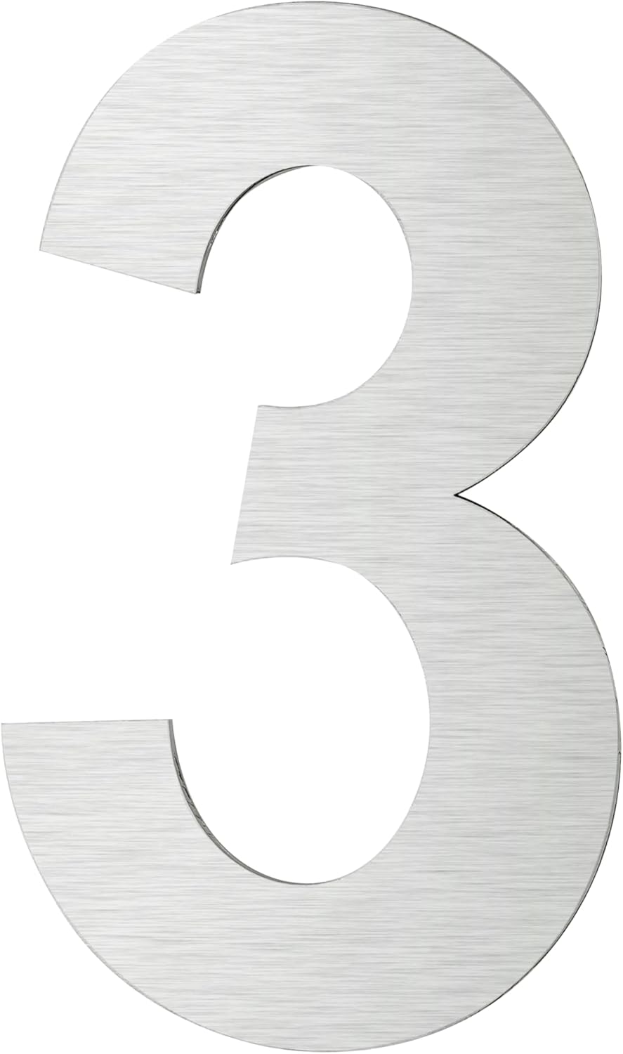 6in Largr Black House Number Adhesive House Numbers for Outside Mailbox Numbers Door number Address Numbers for House Stick on for Garage Door Mailbox Office Hotel(black 6in5)