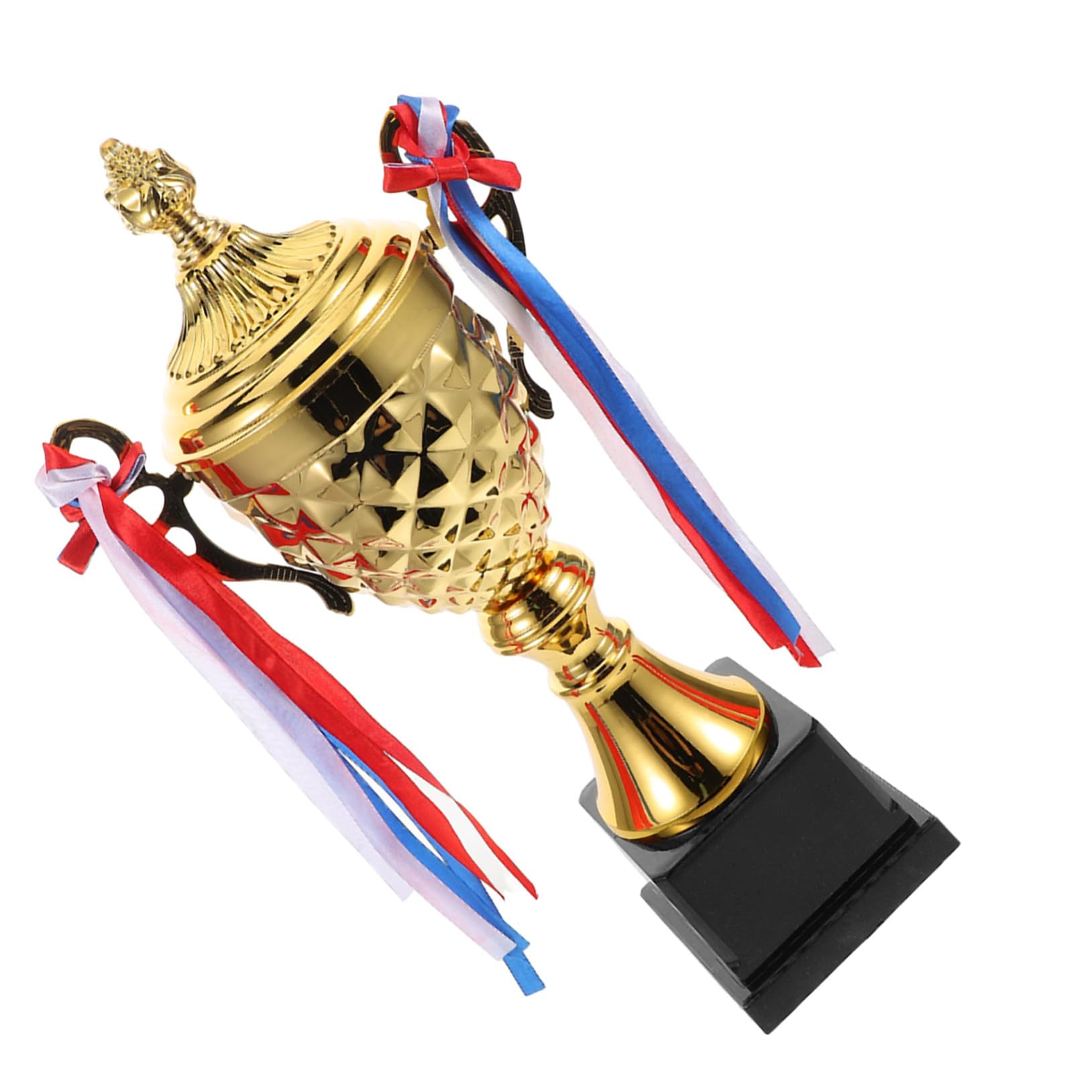 BESPORTBLE Großer Metall-Pokal Sports Trophy Cup Gold Glänzend für Fußball Basketball Golf Gewinner Turniere Teamwettbewerbe Festival und Party Auszeichnung