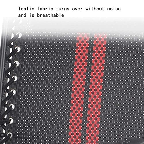 DFJU Cadeira dobrável de balanço cadeiras de gravidade zero cama de praia agitável espreguiçadeiras