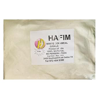 Ugali Maize Flour, 5LB Premium African Corn Meal for Fufu, Sadza, or Pap Smooth & Authentic East African Staple Food
