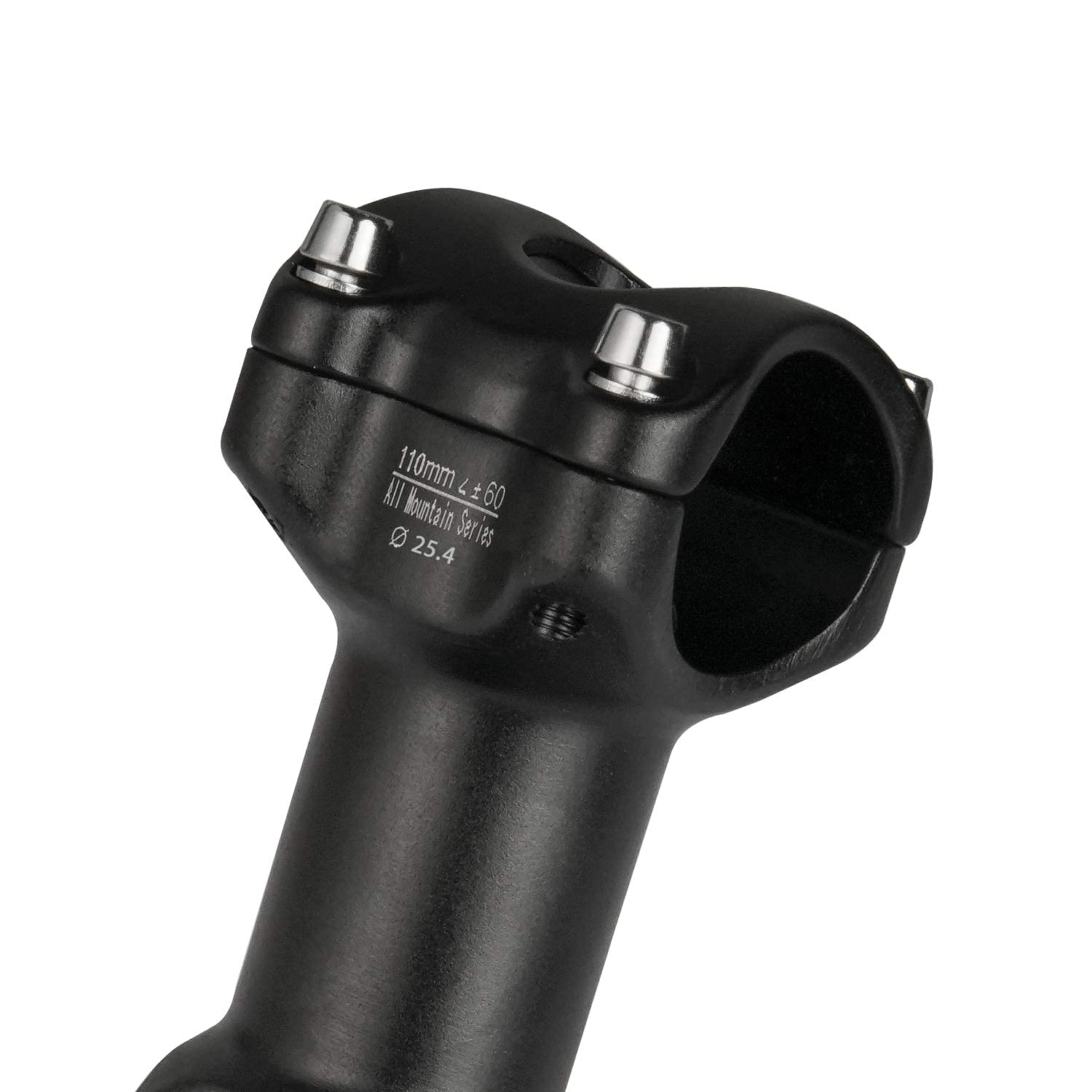 Yizhet Attacco Manubrio Bici, 0±60° Attacco Manubrio Regolabile per 25,4mm Manubrio da Bici e 28,6mm Stelo Manubrio, 110mm Gambi Manubrio da Bicicletta per Bici