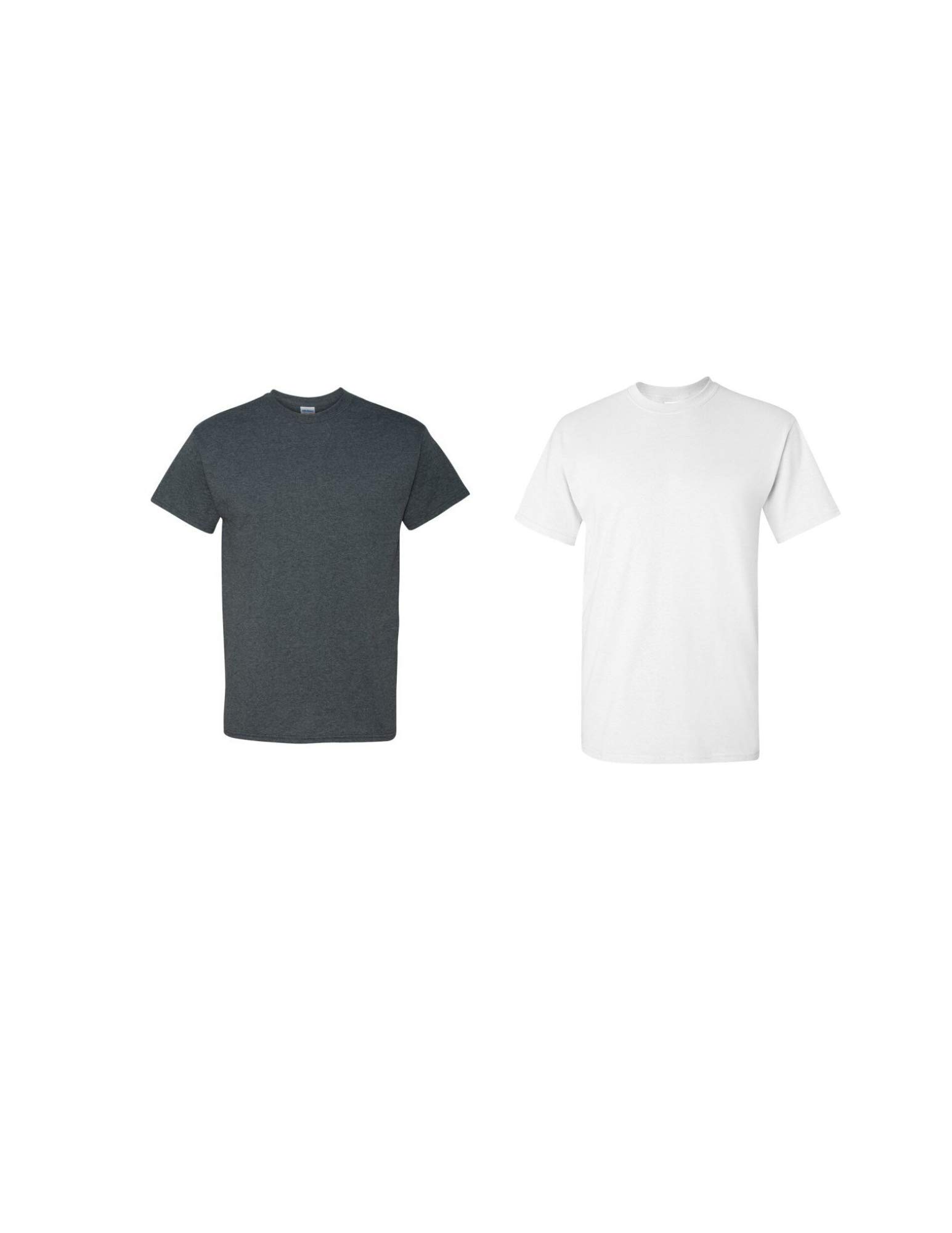 Gildan Men's Heavy Cotton Adult T-Shirt, 2-Pack