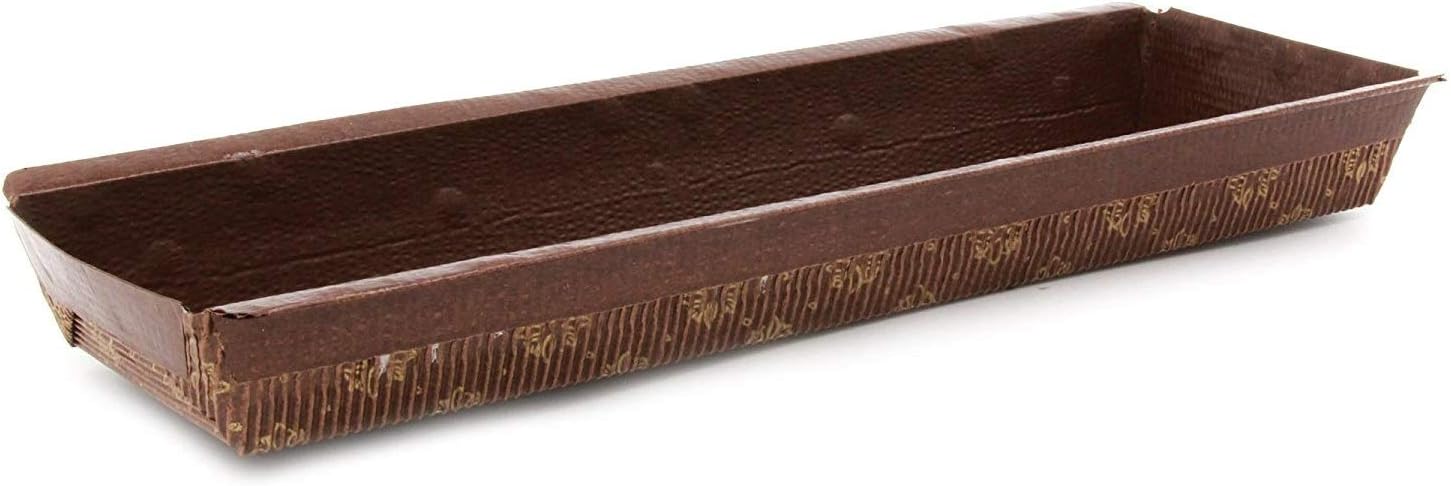 Plum Cake Paper Mold 52657530sil 10-1/2" X 3" X 1-1/8" High, Case of 450