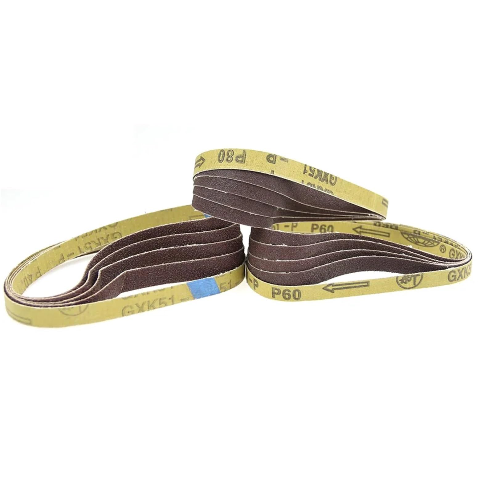 dfEDRd Aluminum Oxide Sanding Belts, 5 Pcs P40-P800 457x13mm For Welding Spot Grinding(P320)