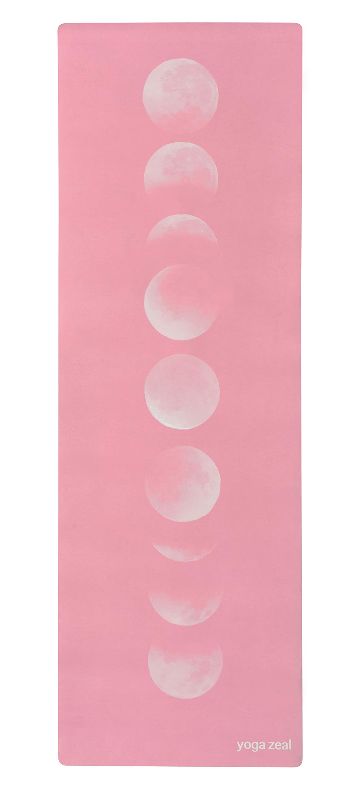 Yoga Mats By Yoga Zeal - Luxuriously Soft Thick Non-Slip Hot Yoga Mat Eco Printed Designed to grip