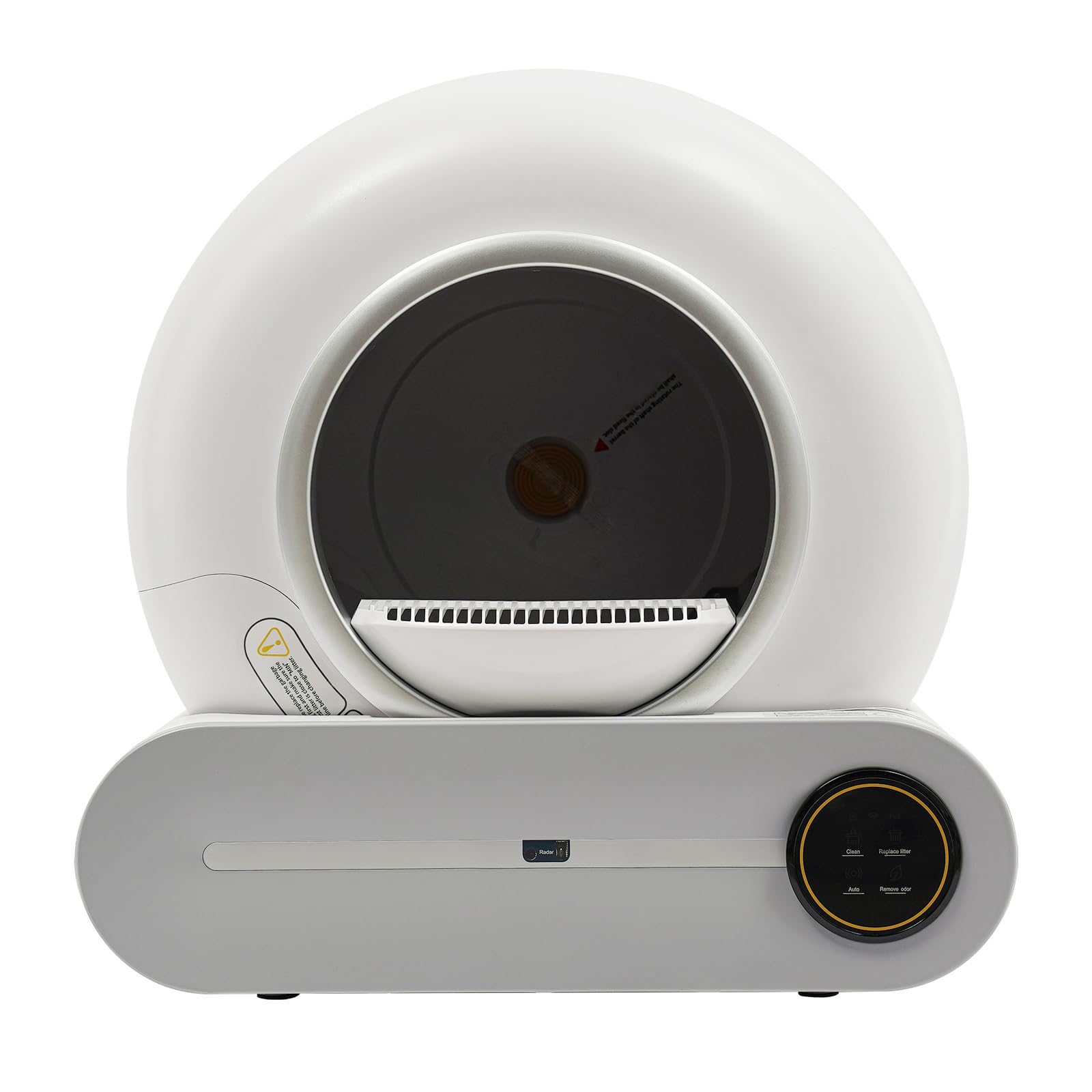 Lettiera autopulente, grande toilette elettrica per gatti, capacità di 65 litri, WC automatico per gatti con controllo tramite app, salute intelligente, allarme sicuro, per gatti multipli