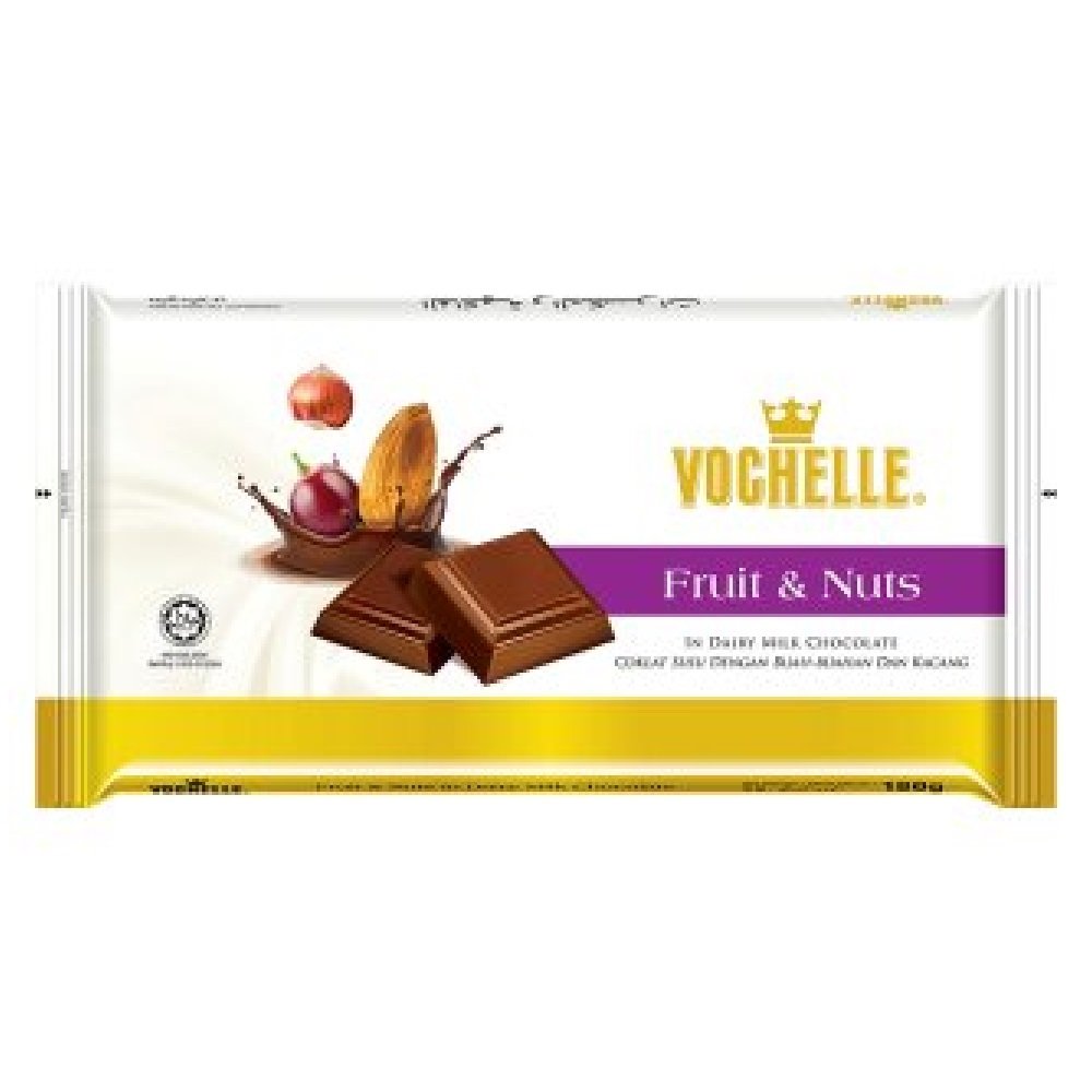 Milk Chocolate 180g (Fruit & Nut Dairy, 3 Count)