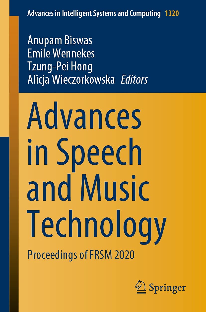 Aide en Speech and Music Technology FRSM 2020 pour recherche IA