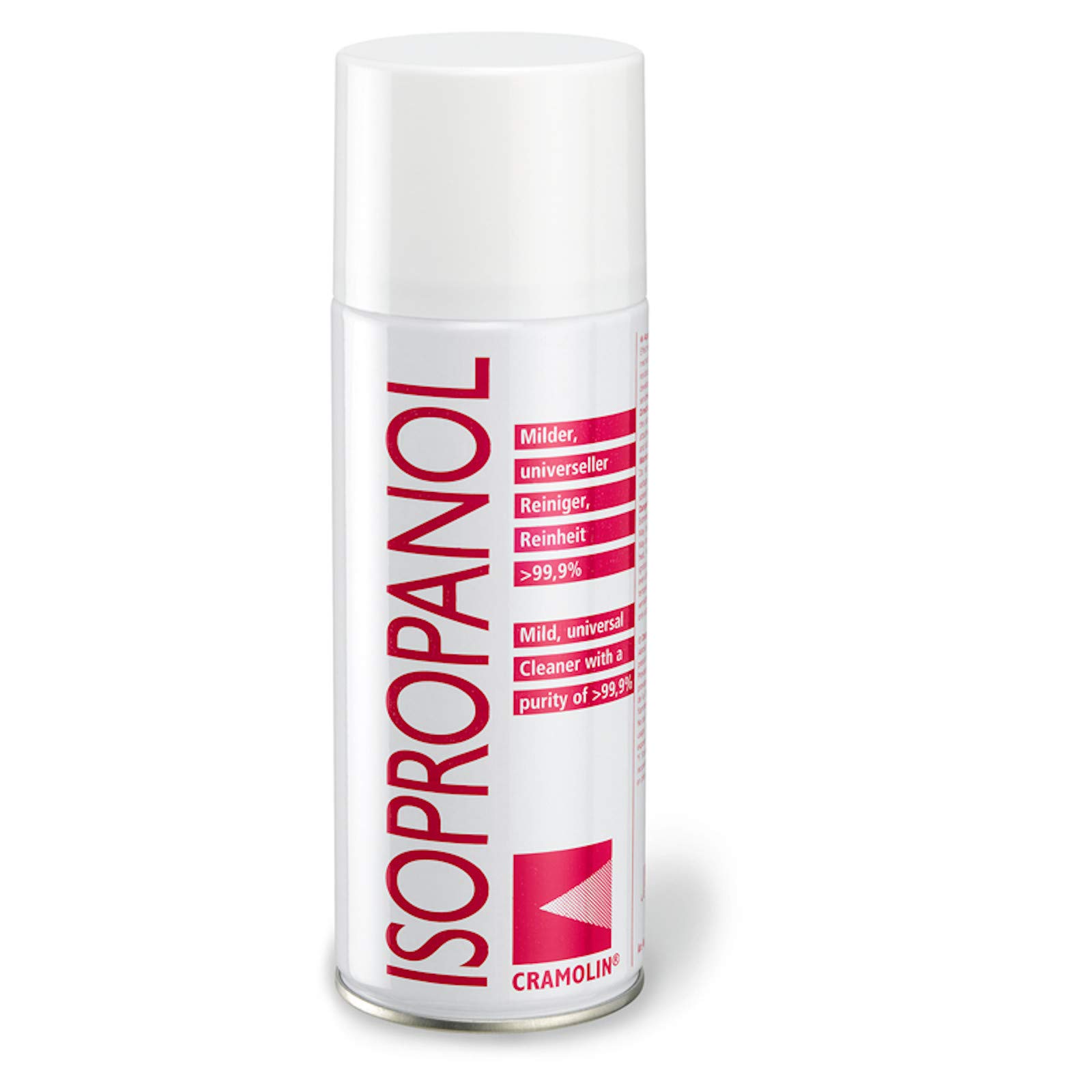 ISOPROPANOL - 2x 200ml Spraydose - Isopropylalkohol - hochreines Lösungsmittel - Reinheit > 99,9% - Universalreiniger - Cramolin - 4021411 inkl. 1 St. DEWEPRO® SingleScrubs - 2-Propanol IPA
