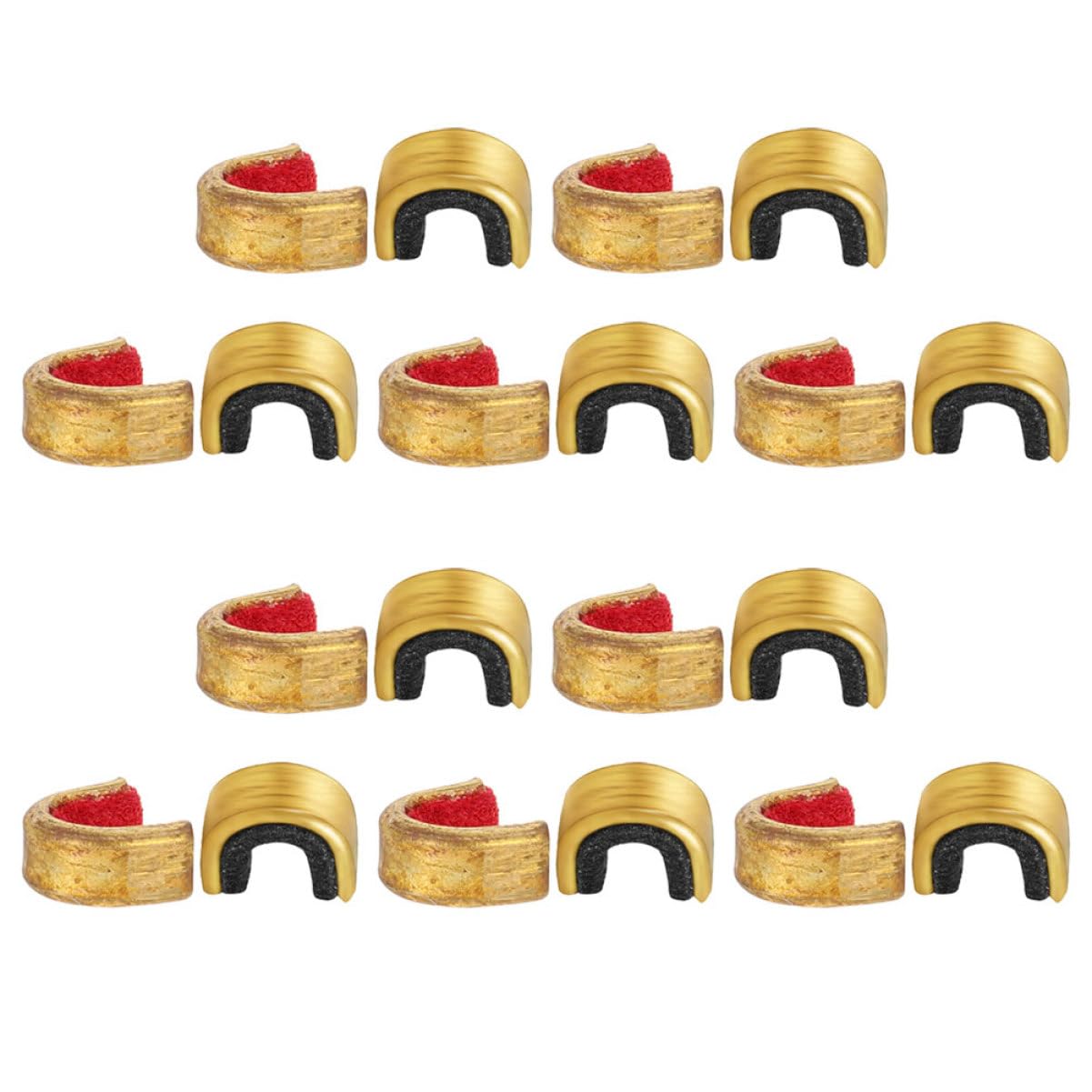 NULYLU String Nocking Points Compound Accessories Secure Grip Nocking Points for Accuracy Multi-Purpose String Nocking Clips