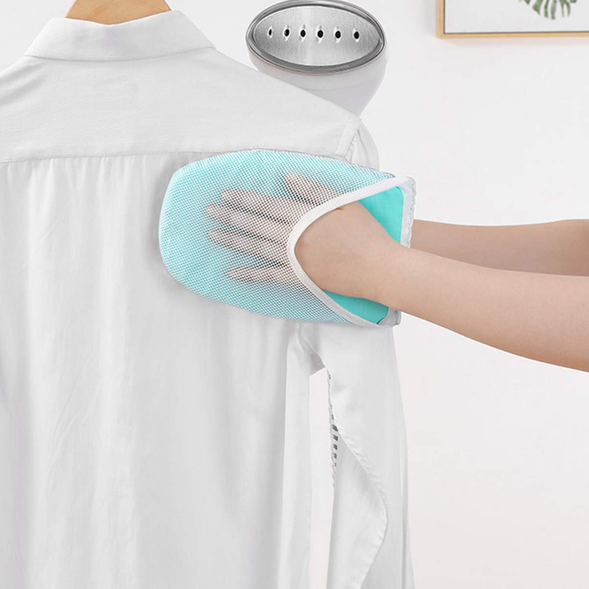DOITOOL 2pezzi Guanto Isolamento Antiscottatura Guanto Spesso Per Stiratura e Macchine Protezione Per Durante Uso Ferri Da Stiro e Accessori Per Stiratura