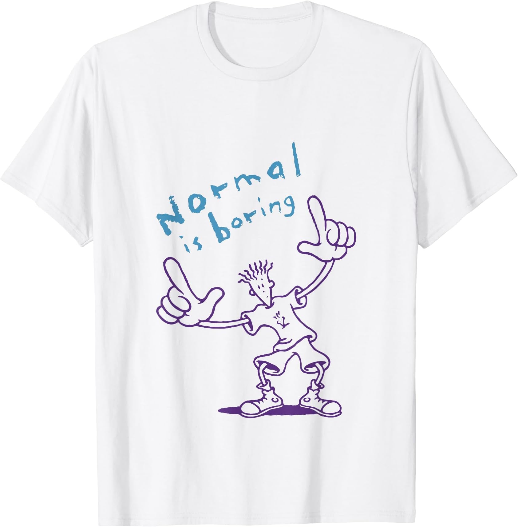 Fido DidoPoints Normal Is Boring T-Shirt