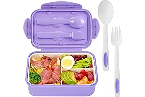LOVINA Purple Bento Box: Perfect On-the-Go Dining Companion