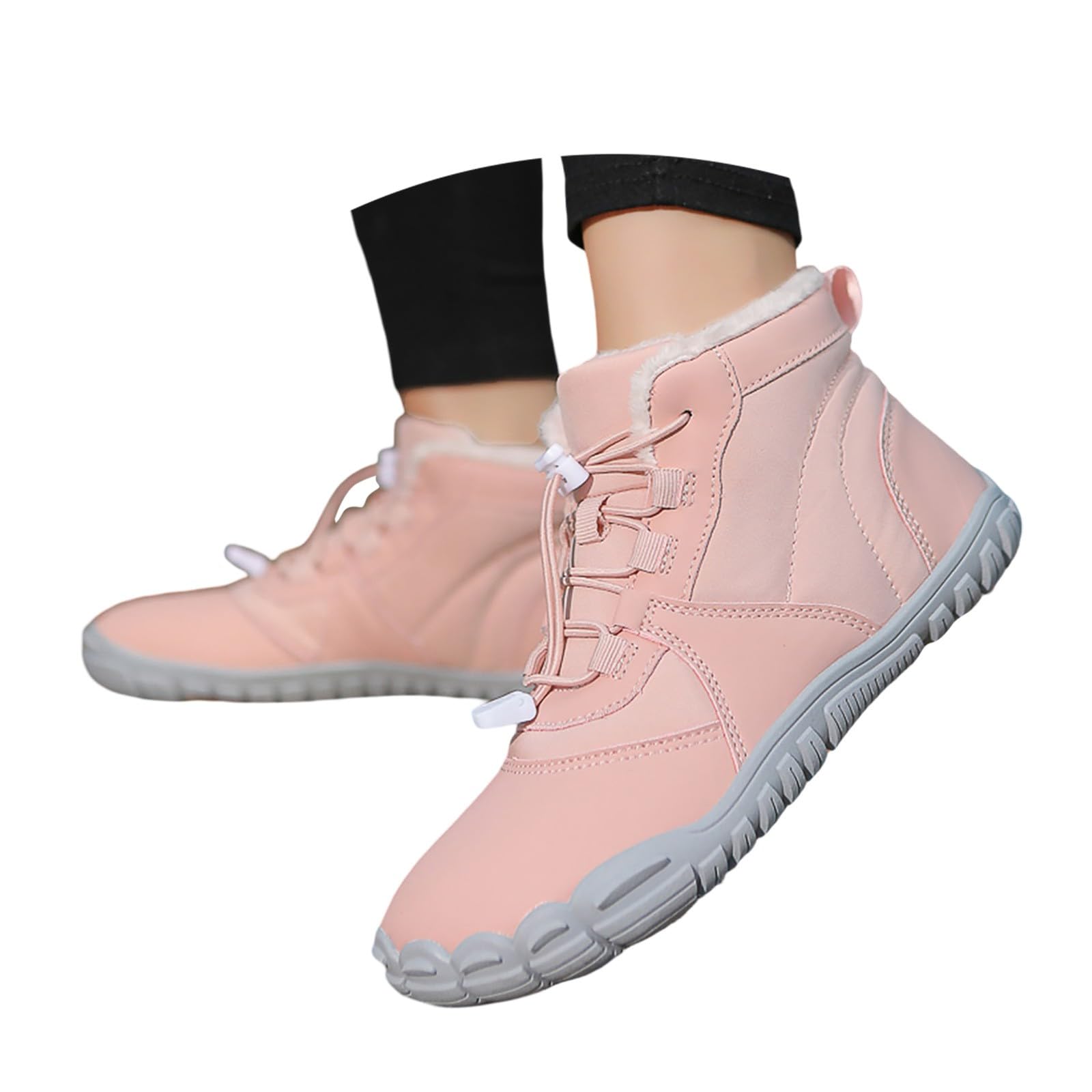 Stivaletti Donna Invernali Scarponcini Donna Scarpe Da Neve 44 Scarpe Antinfortunistiche Trekking Invernali Ortopediche Comode Neve Stivali Stivaletti Con Pelliccia Interna On Plantare Estraibile Da